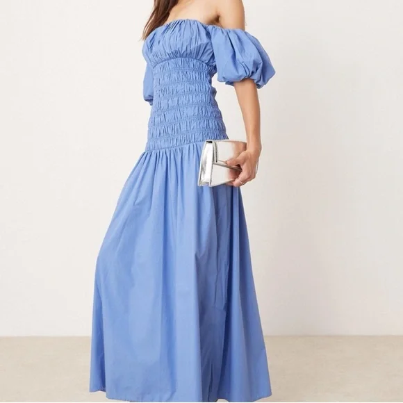 Abercrombie & Fitch | Dresses | Nwt Abercrombie Drop Waist Maxi Dress |  Poshmark